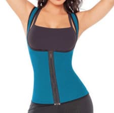 Image of Women Waist Trainer Corset Sauna Sweat Weight Loss Body Shaper Yoga Slimmer Belt
