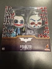 Image of Hot Toys Cosbaby Batman - The Dark Knight Joker Bank Robber Version Figure Set 