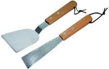 Image of 2 PCS High Quality BBQ Tool Set Utensil Stainless Steel Barbecue Cooking Grill