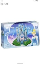 Image of Disney Cinderella 3D Castle Puzzle Jigsaw Set 509 Pieces