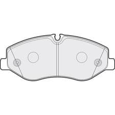 Image of Brake Pads Set For Mercedes Vito Tourer W447 116 CDi 4matic Front Apec Blue