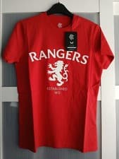 Image of Glasgow Rangers Womens Tee Shirt - Size 10 - *Brand New*
