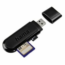 Image of NEW Hama Ultraspeed USB 3.0 SD SDHC SDXC Micro SD Multi Card Reader