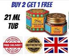 Image of Tiger Balm Red 21ml Muscle Joints Sprains Headaches Relief Buy 2 Get 1 Free
