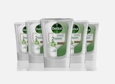 Image of Dettol no touch hand wash system refill aloe bamboo 5 x 250 ml