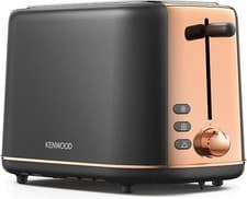 Image of Kenwood Toaster 2 slot Abbey Lux in Grey/ Rose Gold TCP05.C0DG - Brand New
