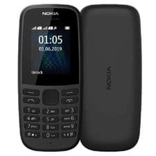 Image of Nokia 105 Dual Sim 4G - Brand New Box Unlocked Sim Free - Black