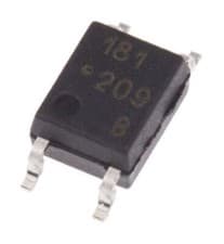 Image of 1 x 1 x Broadcom HCPL-181-00BE DC Input Transistor Output Optocoupler, Surface M