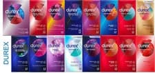 Image of Durex Condoms All Types - Latex Free, Extra Safe, Thin, Ribbed, Dotted, Large