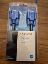 Image of ADVENT  VGA Cable - 3M.  Ideal For Connecting Laptops And PCs To TVs, Monitors