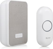Image of Byron DBY-22321 Wireless Portable Doorbell Set, 150 m Range, 16 Melodies, Visua