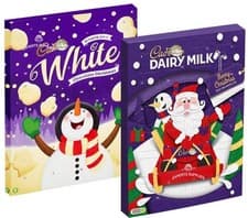Image of Cadbury Dairy Milk Advent Calendar 24 Chocolate Christmas 90g Gift Xmas Festive