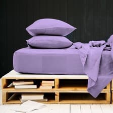 Image of EXTRA DEEP FITTED SHEET 16" DROP 40CM 100% EGYPTIAN COTTON 200 THREAD COUNT
