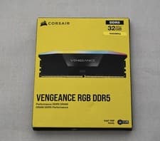Image of Corsair Vengeance RGB 32GB (2x16GB) DDR5 RAM 6400MHZ CL36 - CMH32GX5M2B6400C36