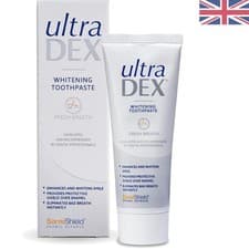Image of Mint-Flavored Ultradex Whitening Toothpaste 75ml - Protects Enamel & Brightens
