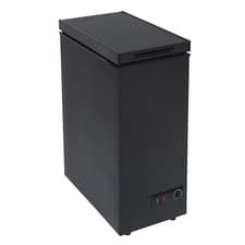 Image of SIA CHF60B 36cm Black Chest Freezer, Freestanding Slimline Compact - GRADED