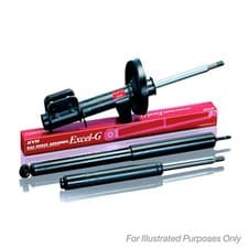Image of 2x Shock Absorbers (Pair) For Toyota Avensis T25 Saloon Front KYB Excel-G