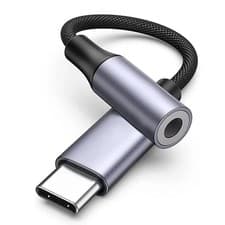 Image of USB Type C to 3.5mm AUX Audio Headphone Jack Adapter For ALL Samsung Smartphones