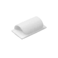 Image of D-Line Cable Clips Self-Adhesive White (Pack of 20) CTC1P20PK