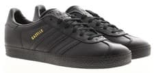 Image of Adidas Gazelle Junior Trainers UK 5 Black