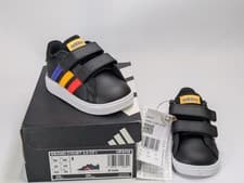 Image of Adidas Grand Court 2 CF Infant Uk4k Trainers Hp8918 Brand New In Box US5 EU20