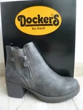 Image of Dockers Boots Winter Boots Ankle Boots Gray Anthracite New
