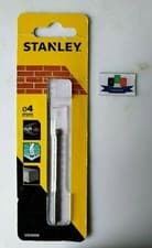 Image of Stanley 4 mm Masonry Drill Bit - New And Sealed