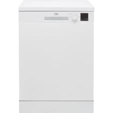 Image of Beko DVN04X20W Full Size Dishwasher White E Rated