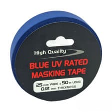 Image of BLUE MASKING TAPE PAINTERS CLEAN PEEL 25MM - 50MM x 50M UV RESISTANT