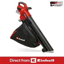 Image of Einhell Cordless Leaf Blower Vacuum 18V VENTURRO 45L Shredding PXC BODY ONLY