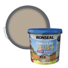 Image of RSLFLPPWS5L Fence Life Plus, Warm Stone, 5 Litre