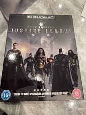 Image of Zack Snyders Justice League - 4K Ultra HD & Blu Ray + Slip Sleeve - Free UK P&P!