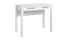 Image of Brisbane 2 Drawer Dressing Table White Compact Design Storage