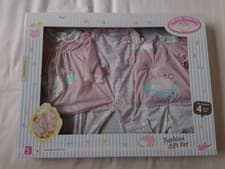 Image of A Brand New Baby Annabell 3 Outfit Set for 43cm Doll Very Rare