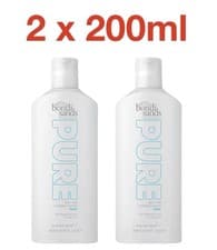 Image of Bondi Sands Pure Self Tan Foaming Water Dark 2 x 200ml - NEW & SEALED