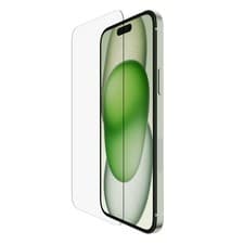 Image of Belkin ScreenForce TemperedGlass Treated Screen Protector for iPhone 15 Plus/14