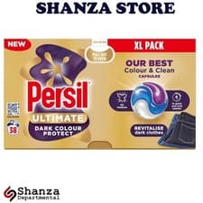 Image of Persil Ultimate Dark Colour Protect Washing Capsules 38 washes| UK Free DISPATCH
