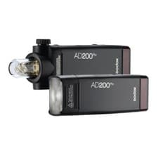 Image of Godox AD200Pro TTL 2.4G HSS 200W Pocket Flash Fill Light Speedlite + Battery