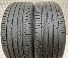 Image of PAIR OF 235 55 18 104v XL CONTINENTAL EcoContact6 TYRES "demount"