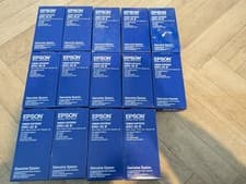 Image of 14 X Epson Ribbon Cartridge ERC-32B Black New Unused Joblot
