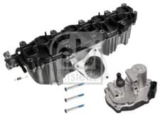 Image of FEBI BILSTEIN 176636 Fitting, intake manifold for AUDI,SEAT,SKODA,VW