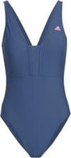 Image of ADIDAS Womens Iconisea Swimsuit Ladies Size UK 32" Blue NEW