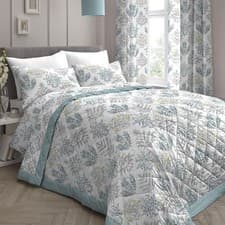 Image of Dreams & Drapes Emily Botanical Quilted Bedspread