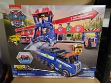Image of Paw Patrol Big Truck Pups, Truck Stop HQ, 91.4-cm-wide Transming Playset NEW