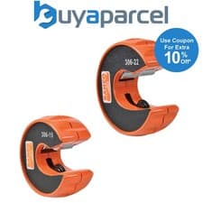 Image of Bahco 15mm & 22mm Tube Cutter Pipe Slice Cutter Twin Pack 306-PACK 306-22 306-15