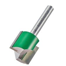 Image of Trend C031BX1/4TC Two Flute Straight Cutter 21mm Dia. x 19.1mm Cut