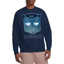 Image of Transformers Generations Autobot Steel Icon Logo Unisex Sweatshirt S-2XL, Navy
