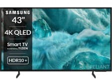 Image of Samsung QE43Q7F2 43" Q7F2 4K QLED Smart TV - Open Box (Please Read)