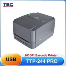 Image of TSC TTP-244 Pro USB Desktop Thermal Transfer Barcode Label Printer 203dpi