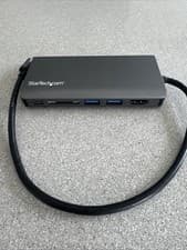 Image of Startech.Com USB C Multiport Adapter Dual 4K HDMI Pd DKT30CHVAUSP Grey
